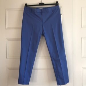 GAP NWT periwinkle cropped pants SZ 6